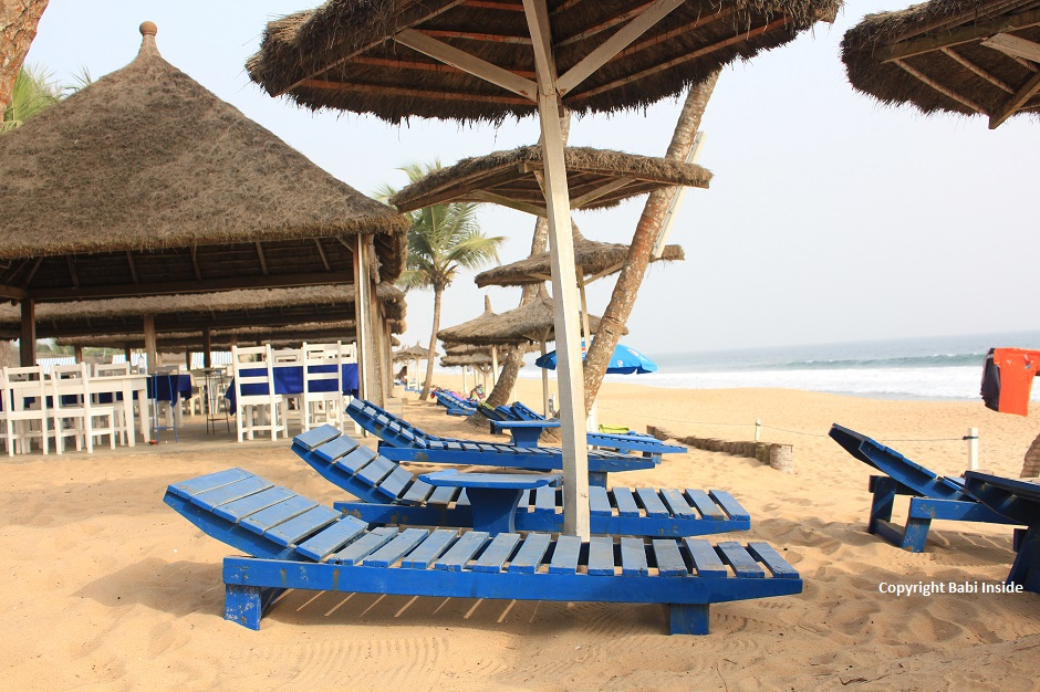 Image de plage de côte d'ivoire