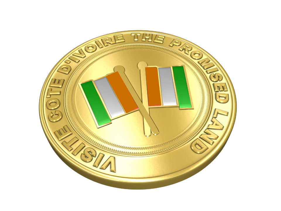 Pin Badge Ivoire